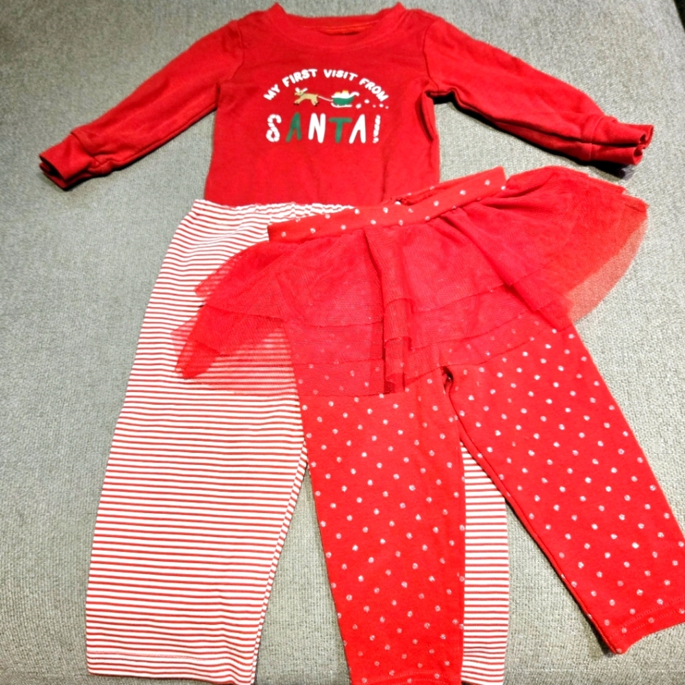 Carter’s Baby’s  First Christmas Outfit NEW